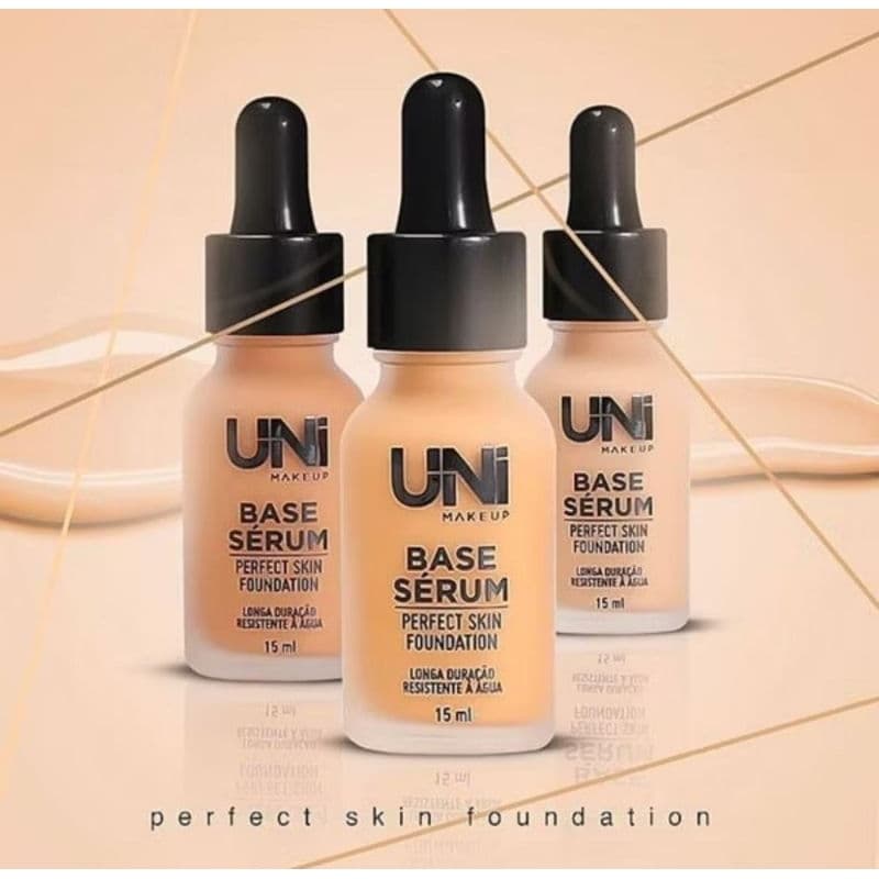 Base Líquida Perfect SKIN Foundation Unimakeup 15ml