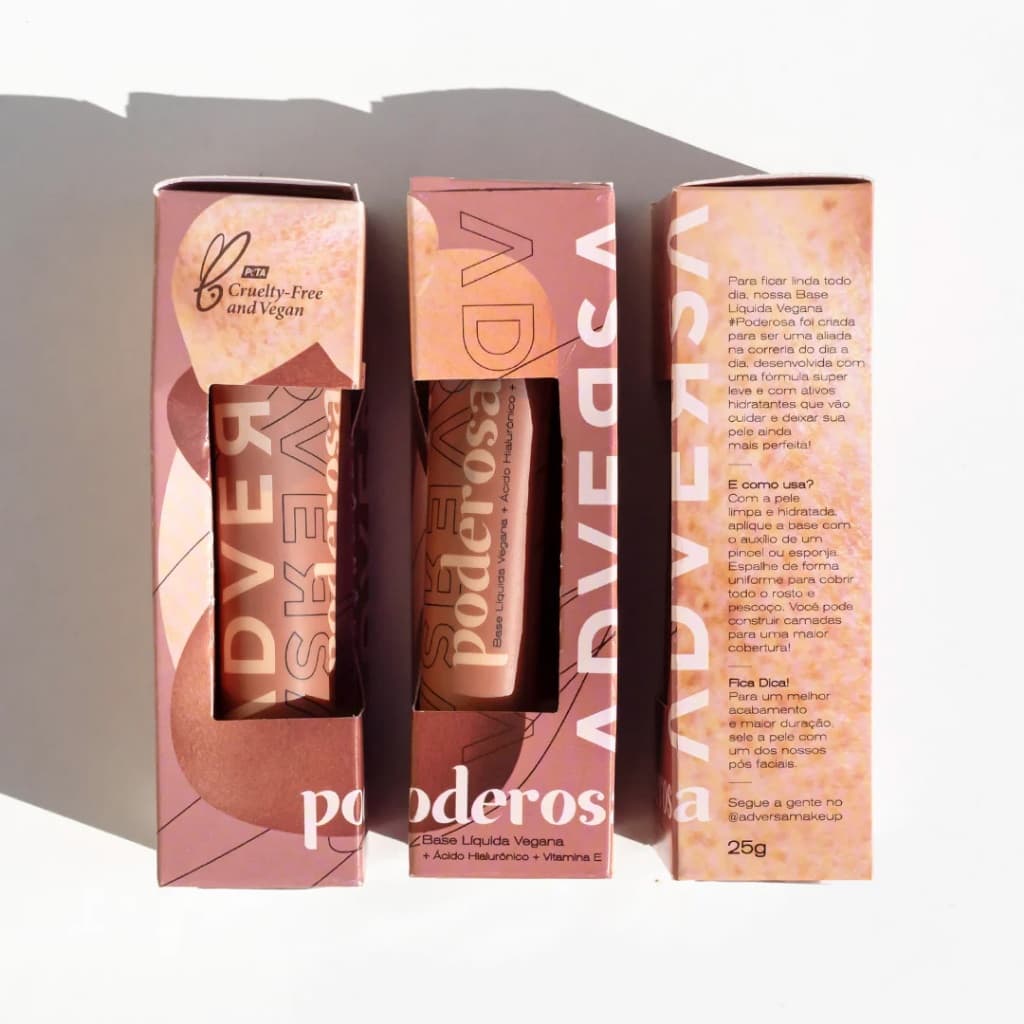 Base Líquida Vegana Poderosa Adversa 25 g