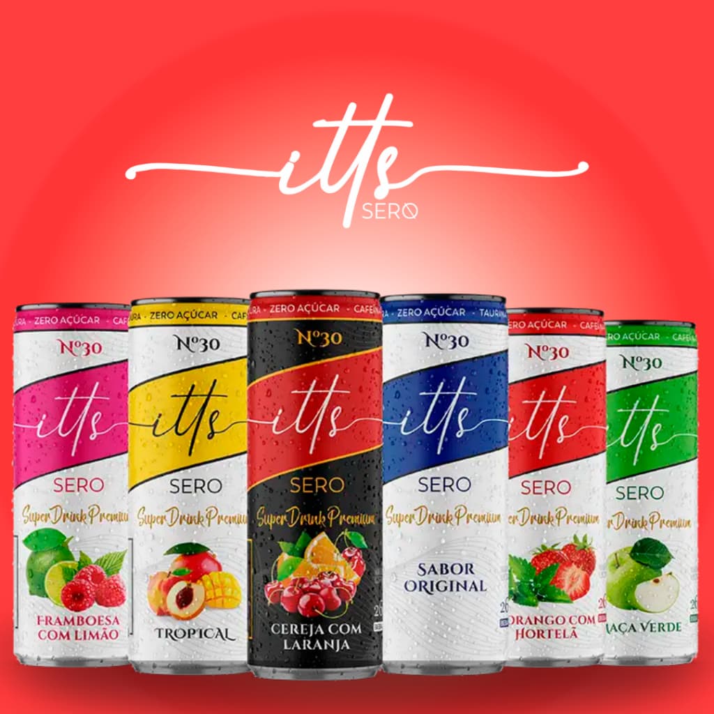 Kit Itts Sero Super Drink Premium (6x269ml) – Todos os sabores em um só lugar!