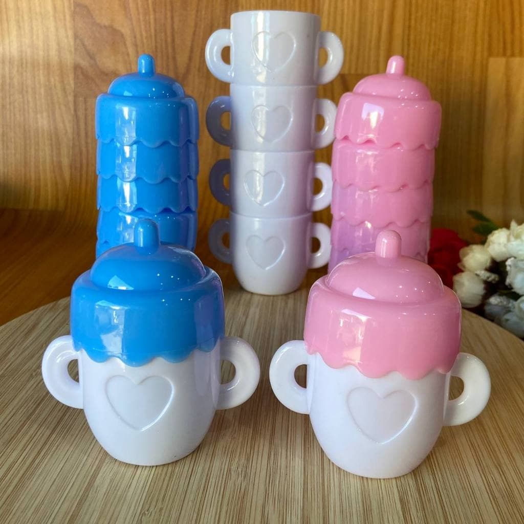 Mini Mamadeira Com Alça 5,5x3,5cm Pacote Com 10 Unid Ou Mais