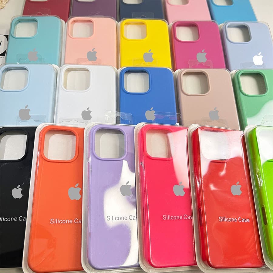 Capa de silicone líquido simples e popular resistente a quedas para iPhone 13 13 Pro e 13 Pro Max