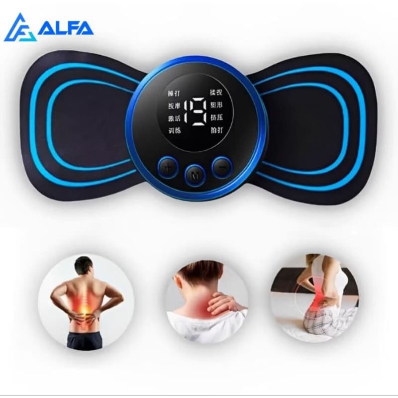 Mini massageador relaxante muscular portátil elétrico recarregável. Envio imediato!!!