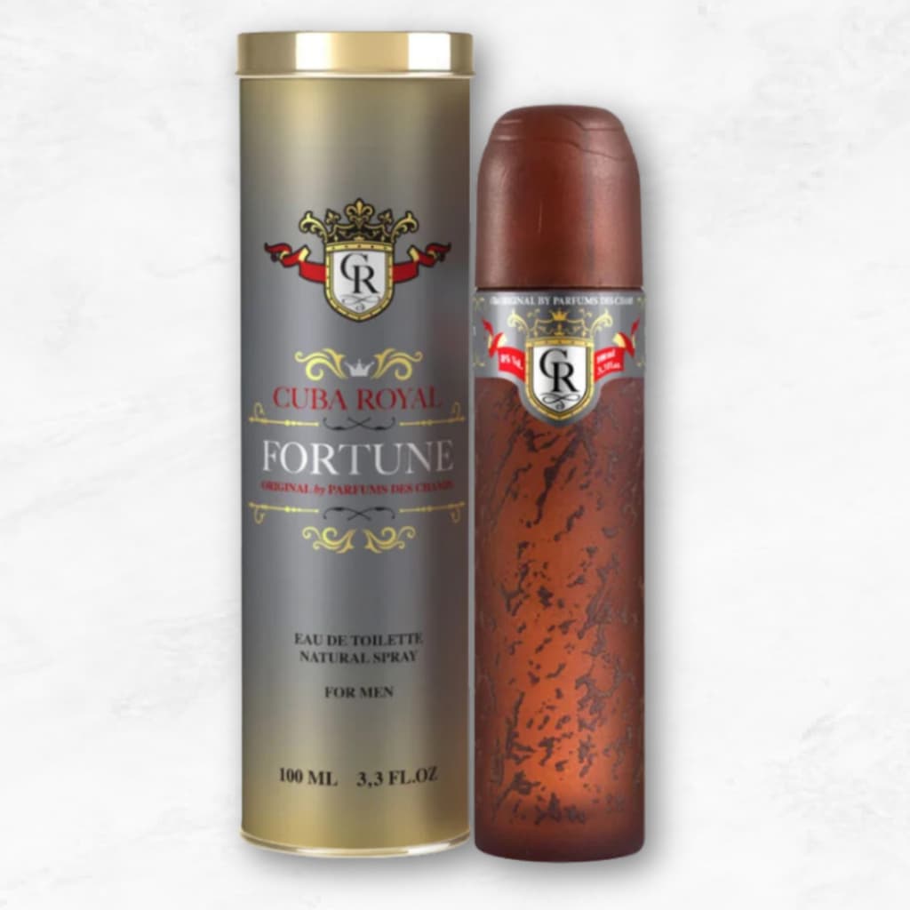 CUBA FORTUNE: Perfume Importado Masculino 100ml Cuba Paris Eau de Toilette
