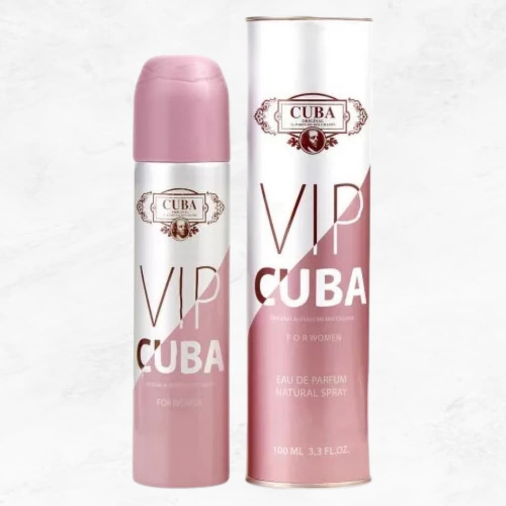 CUBA VIP FEMININO: Perfume Importado Cuba Vip Feminino 100ml Eau de Parfu,