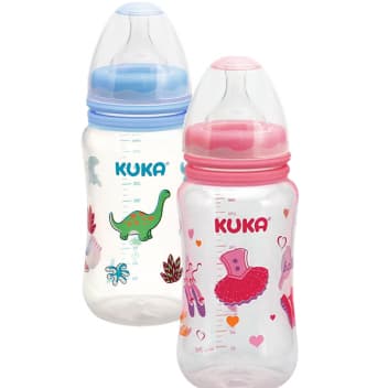 Mamadeira Big Natural Bico Univ. 330ml - Kuka