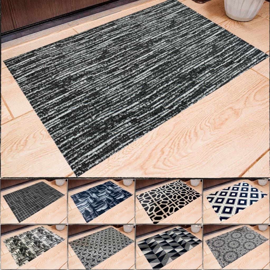 Tapete Capacho e Passadeira Tapetes P/ Cozinha - Sala - Quarto - Antiderrapante 1,40m x 0,45m Jacquard  Decoração