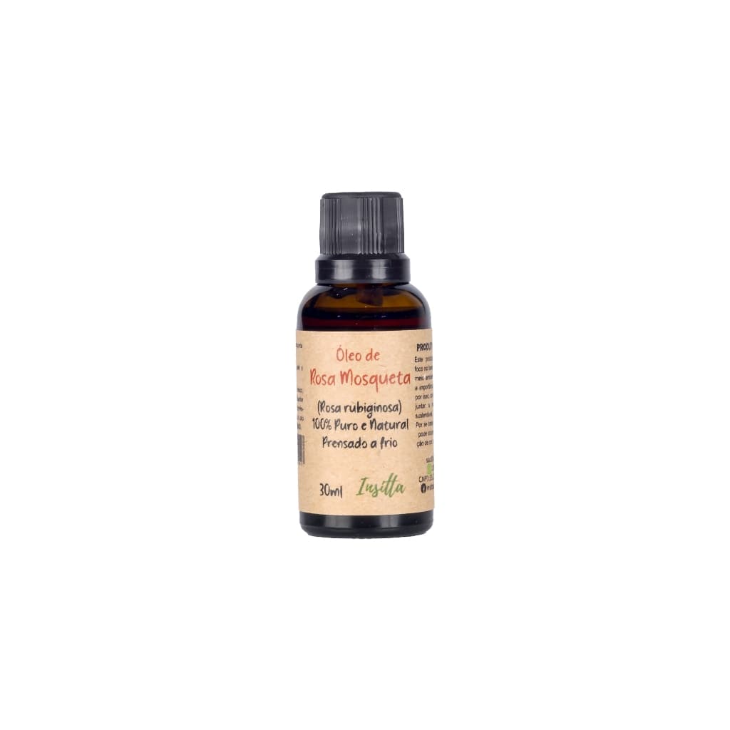 Óleo Rosa Mosqueta Puro e Natural |  Vegano, Anti-idade, Hidrata e Suaviza