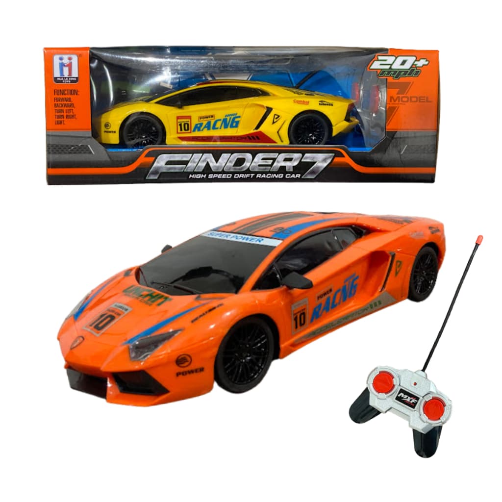 Carrinho De Controle Remoto 4 Funções Finder 7 High Speed Drift Racing Car REF.: DFXL3018