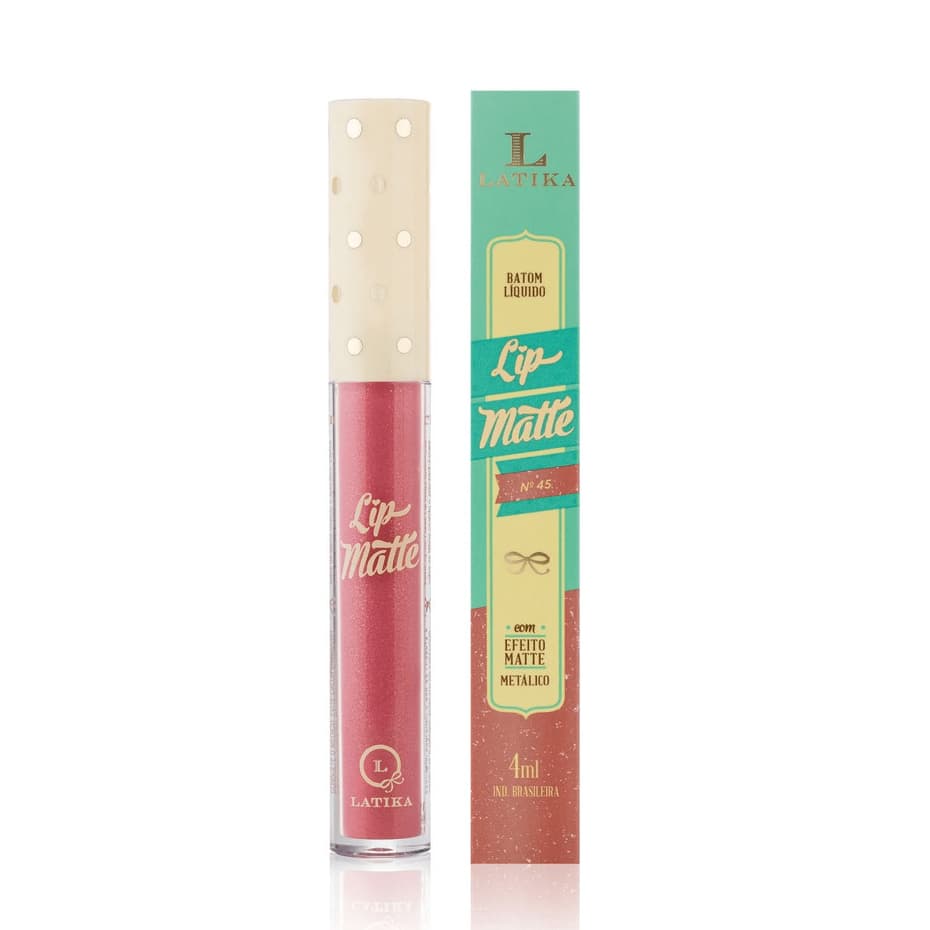 Batom Líquido Lip Matte N 45 - Latika