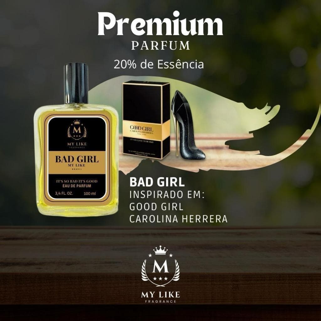 Perfume Feminino Perf 20% De Essência Importada - 100ml Alta Fixação Longa Duração Perfumes Linha Premium Base Oléo - My Like