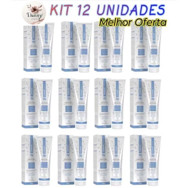 Creme Desodorante Dermessence Hidratante Corporal 10% Ureia 150g - Bio Instinto kit 12 Uni