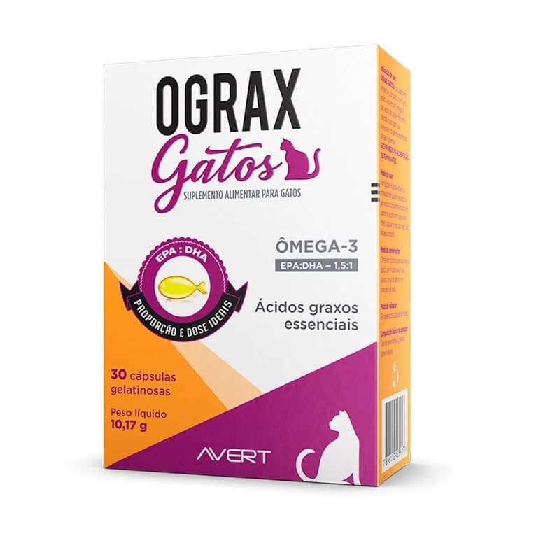 Ograx Gatos Avert 30 Cápsulas
