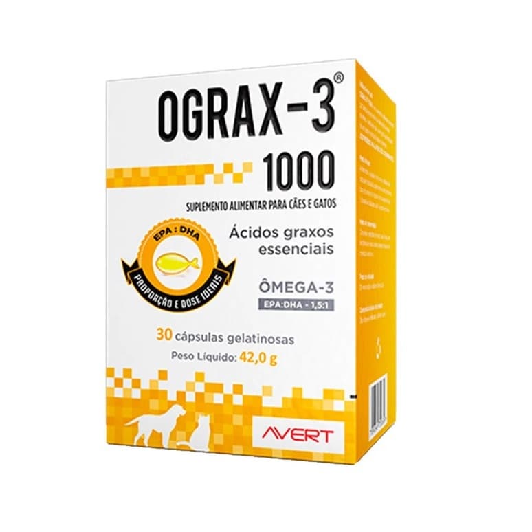 Ograx-3 1000 30 Cápsulas Avert