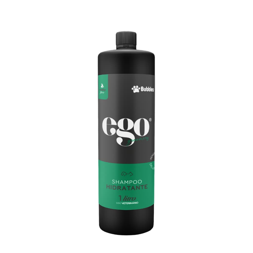 Shampoo Pet Neutro Hidratante Ego 1 Litro 1:10 - Bubbles
