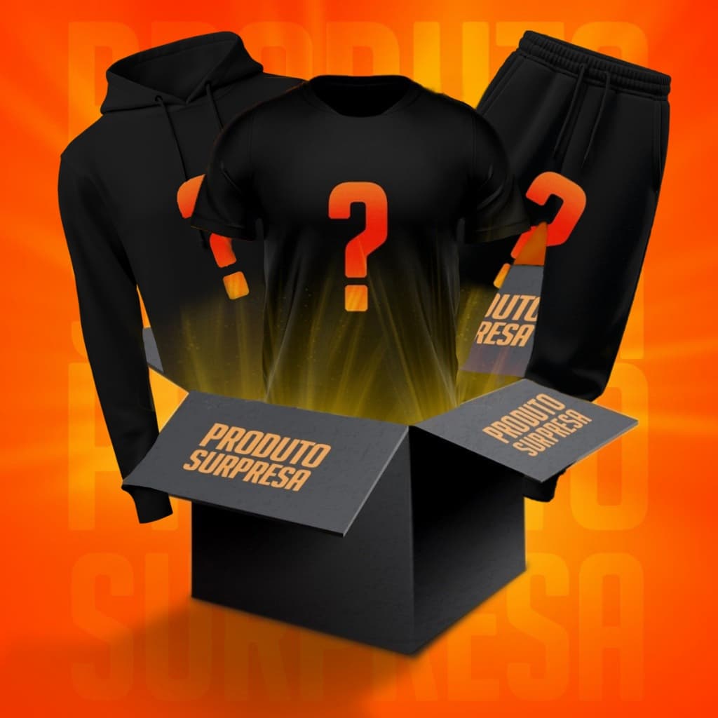 Kit 03 Produtos Surpresa Moletom Camiseta Calça Algodão Variados Conjunto Blusa Mega Saldão PROMOÇÃO