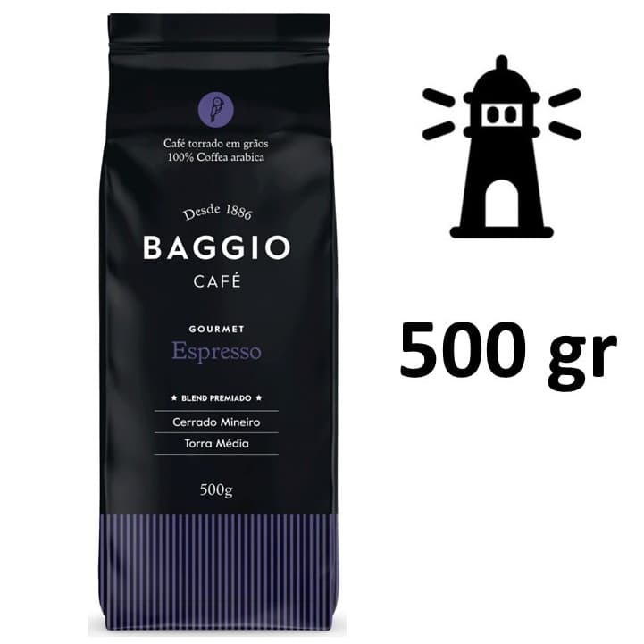 Café em Grãos Baggio Café Espresso 500g - Baggio Café