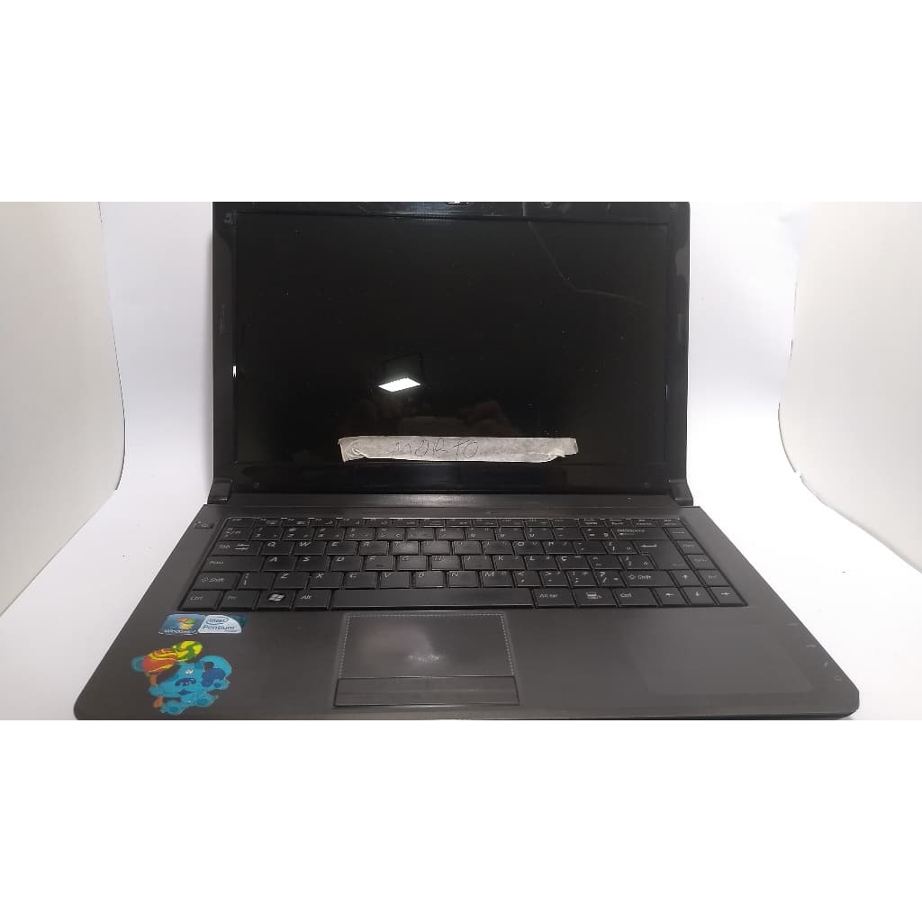 tela e placa ruim sucata defeito notebook sim