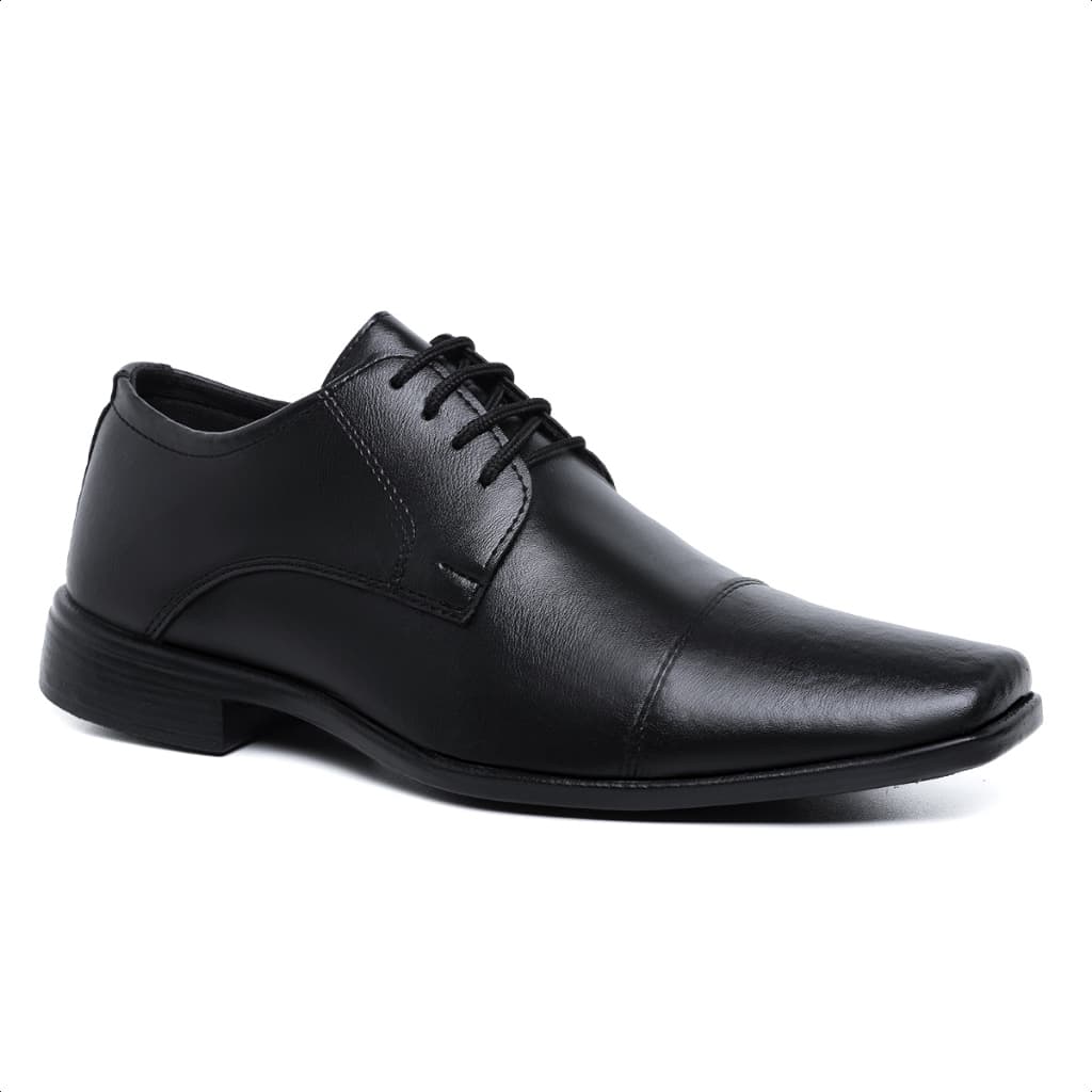 Sapato Masculino Social Oxford de Amarrar Confortável para o Dia a Dia Direto da Fábrica