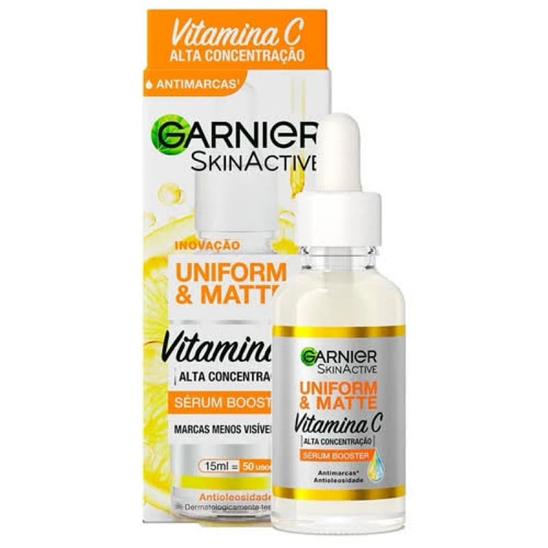 Sérum Booster Facial Antimarcas Uniform&Matte Vitamina C 15ml