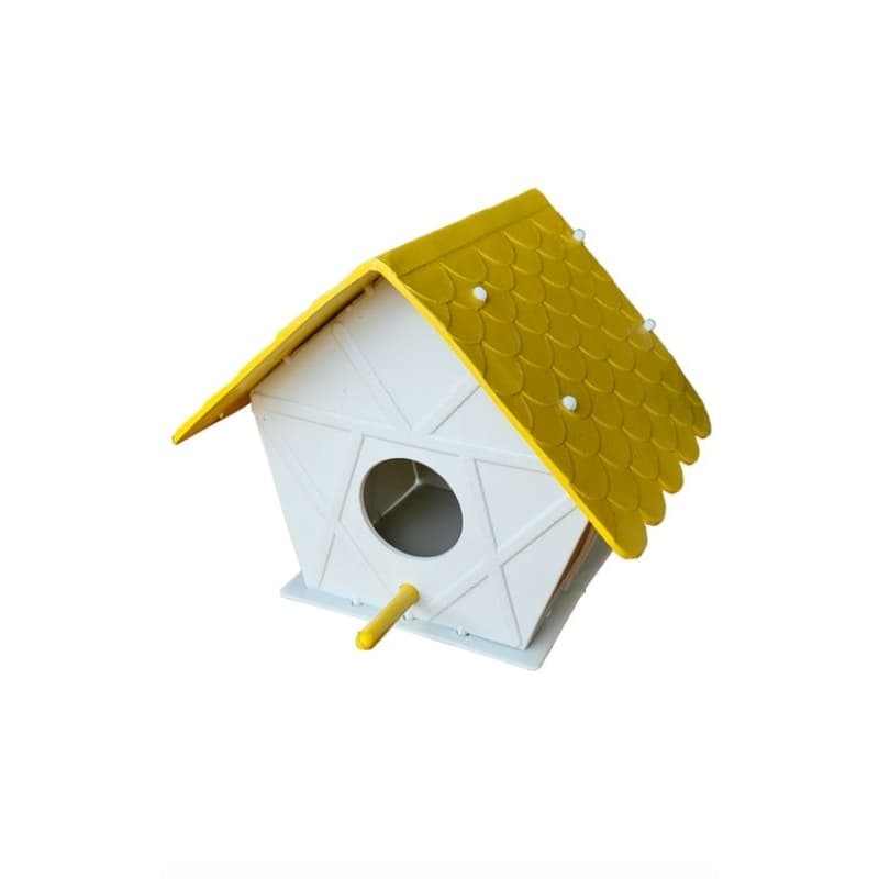 Casinha de plástico para passaros