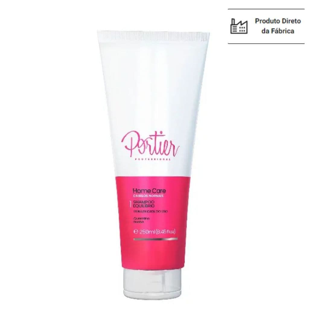 Portier - Shampoo Hidratante Home Care para Cabelos Normais - 250 ml
