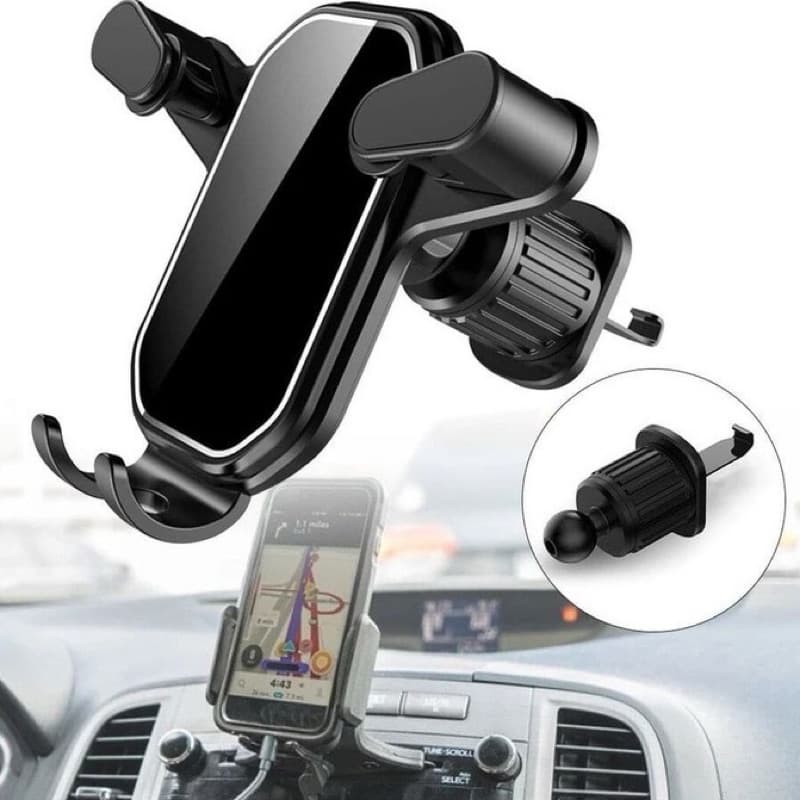 Suporte Veicular Carro Para Celular 360 ° Giratório Universal Multifuncional Ventilacao Air