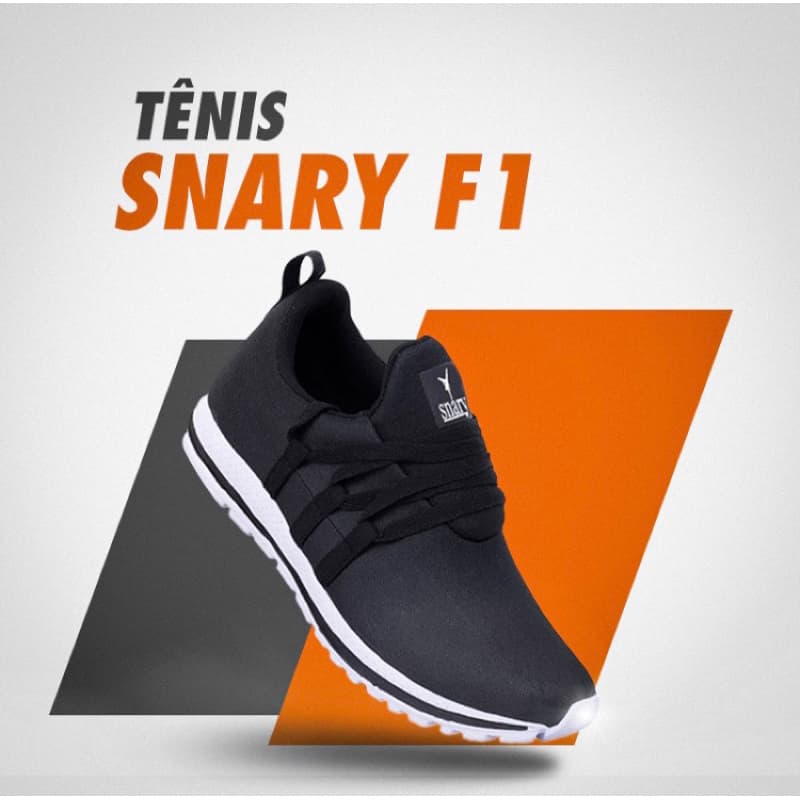 Tênis Masculino Feminino SNR F1 Confortavel Dia a Dia - Entrega Rápida Academia Caminhada