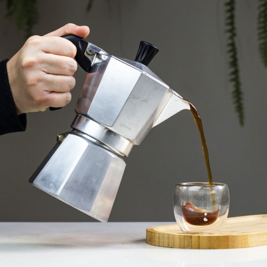 Cafeteira Italiana Alumínio Café Expresso  6 Xícaras Moka