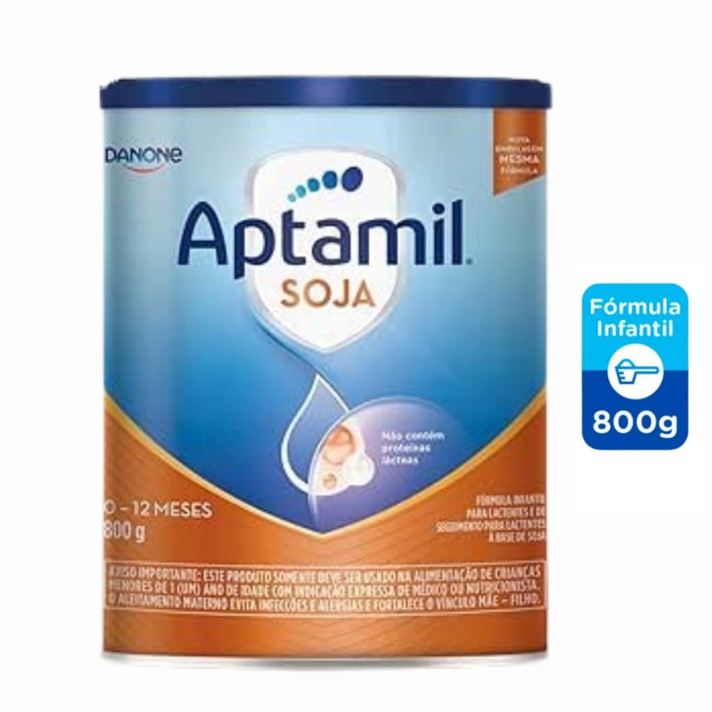 Aptamil Soja- Fórmula Infantil Danone- 800 G