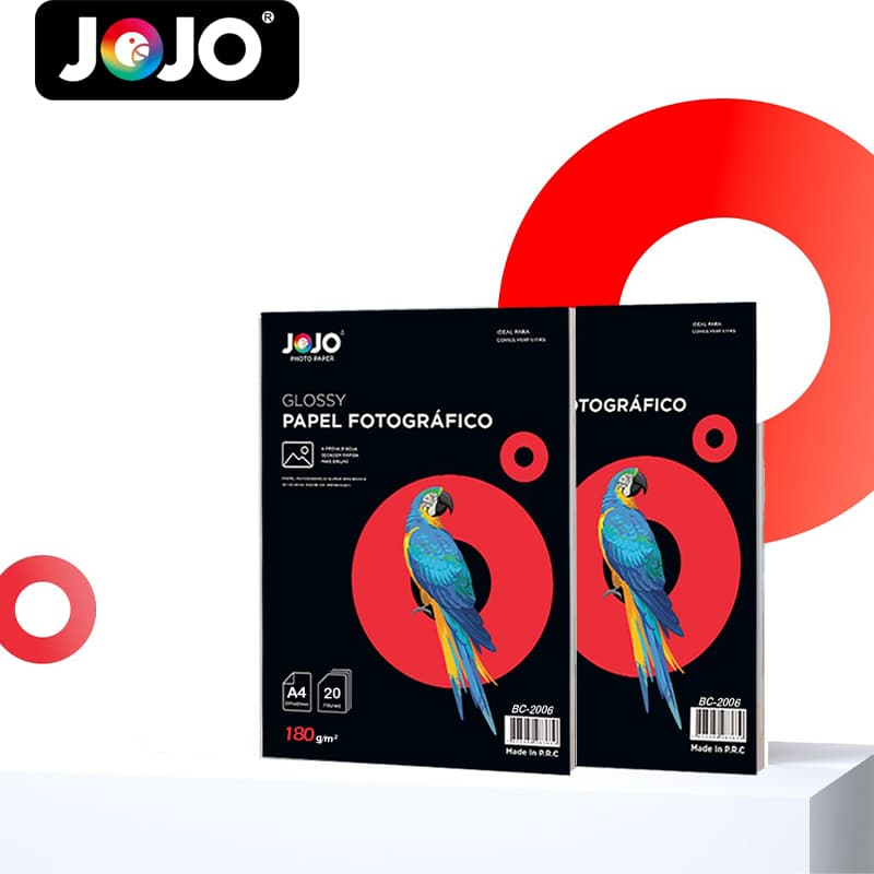 200 folhas Papel Fotográfico 180g Glossy Brilhante A4 Premium A prova d'água para impressão jato de tinta (não adesivo)