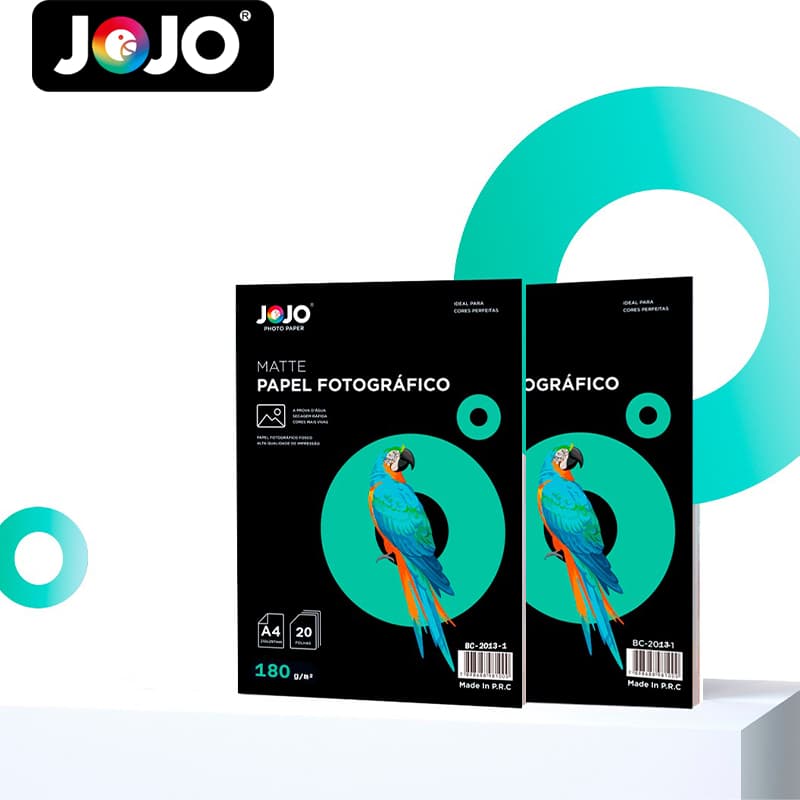 20/40/80/100 FOLHAS Papel Fotográfico 180g Matte Fosco A prova d'água p/ impressão jato de tinta Corante