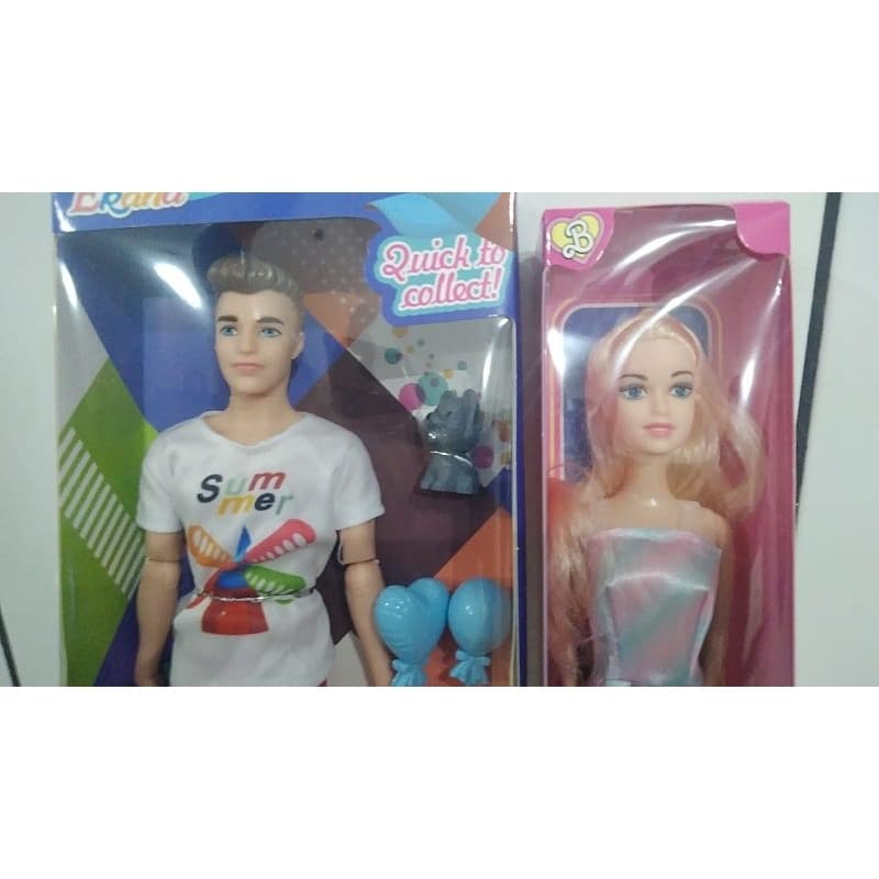 Boneca tipo Barbe + seu Príncipe Ken articulado Promoção  Brinquedo  lançamento  2024