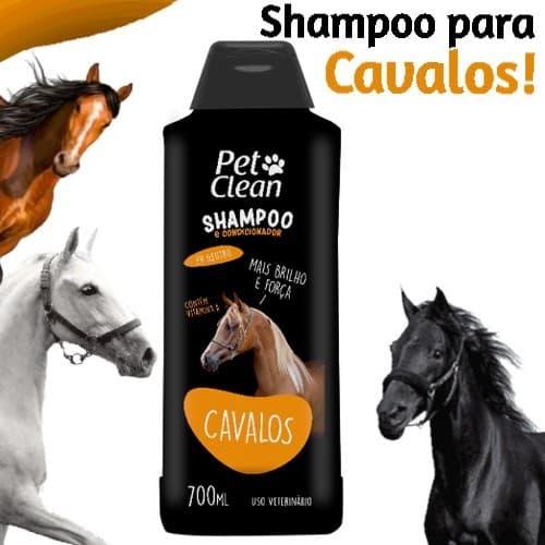 Shampoo Condicionador 2 em 1 Para Cavalo 700ml
