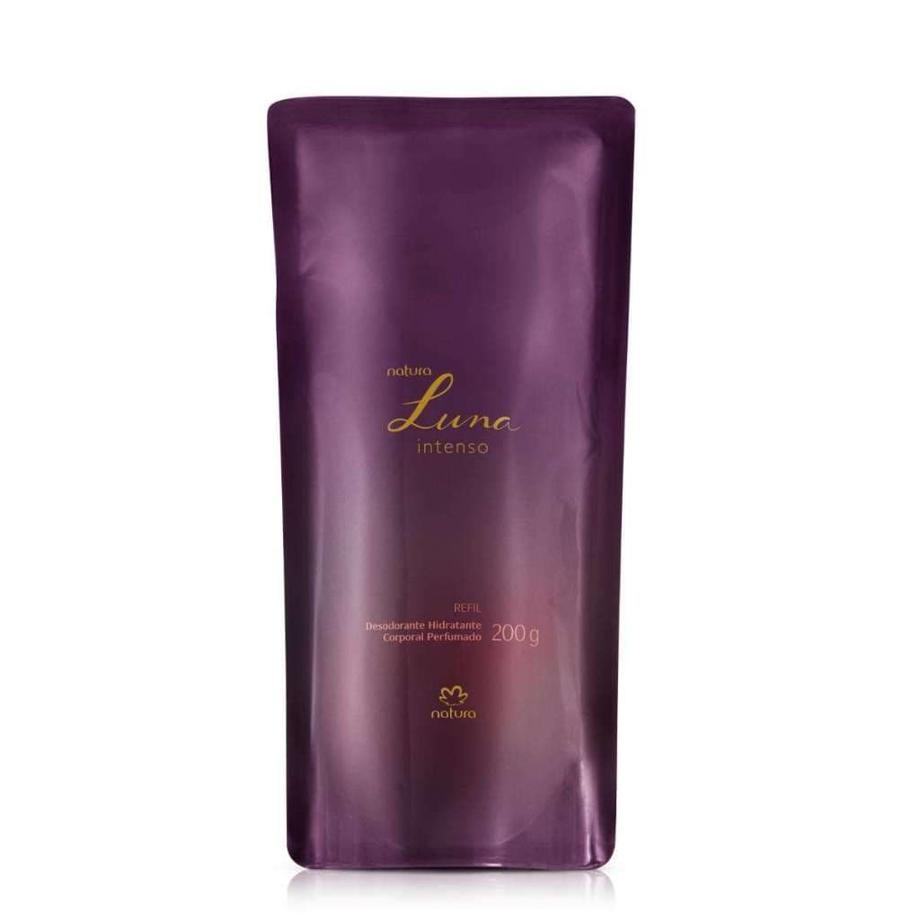 Refil Desodorante Hidratante Corporal Perfumado Luna Intenso Natura - 200g
