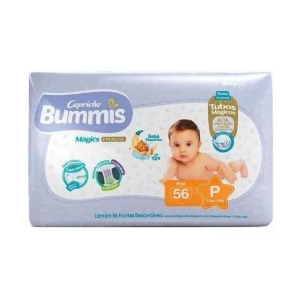 Fralda Descartável Bummis Capricho