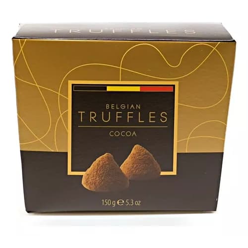 Trufas Chocolate Ao Leite Belgian 150g Importado