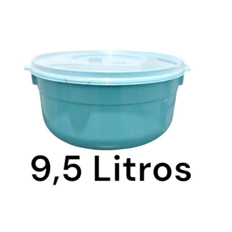 Pote Tampa Multiuso 9,5 litros Pleion cozinha casa freezer churrasco doces salgado organizador bolo