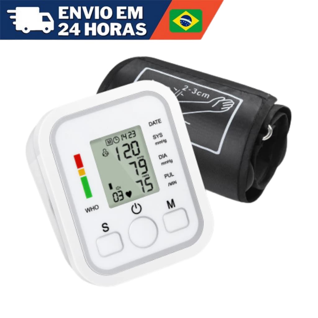 Aparelho de Medir Aferir Pressão Arterial Sanguinea