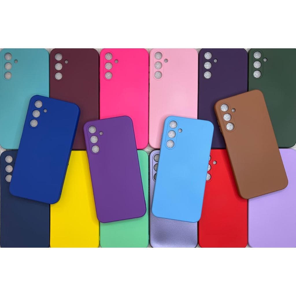 Capa Capinha Para Samsung A25 5G Silicone Aveludado Pelicula Case