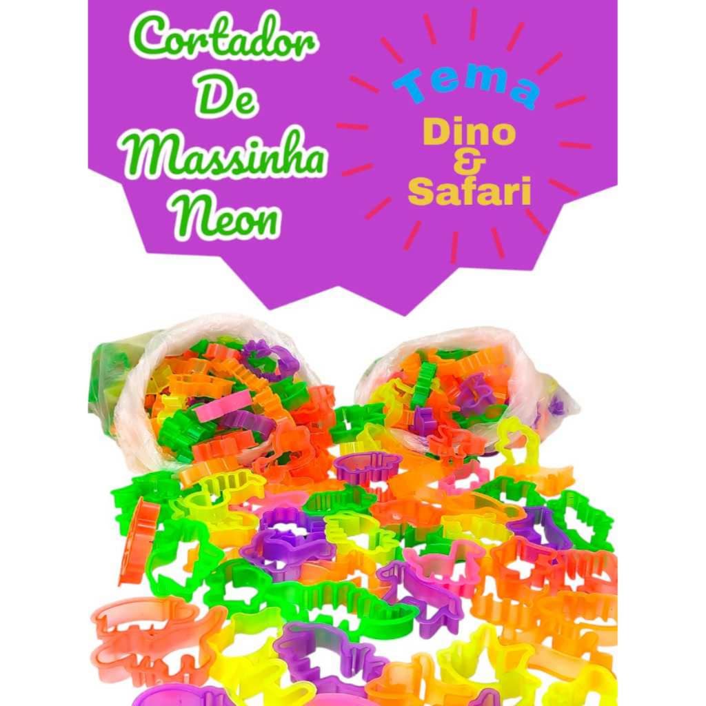 500 Cortador Forminha De Massinha Modelar Molde Biscoito Forminha Kit Festa Lembrancinha Prenda