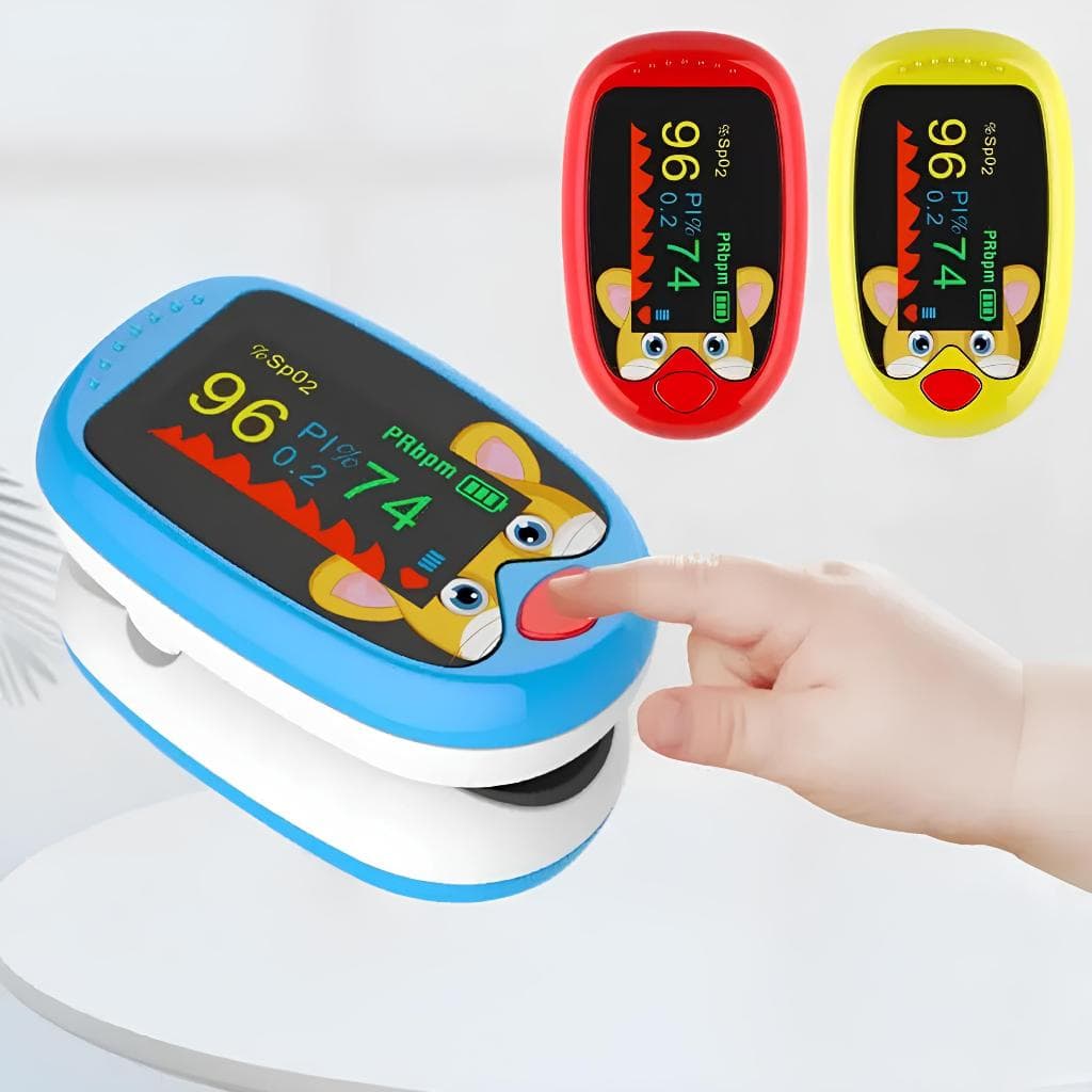 Oxímetro Pediátrico Infantil Neonatal Recarregável de Dedo