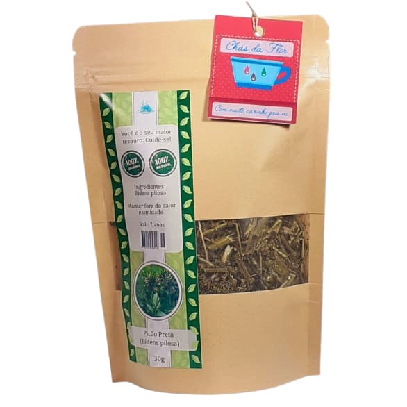 Chá de Picão Preto 100% Orgânico 30g (FAZEMOS SEU BLEND PERSONALIZADO COM AS ERVAS DISPONÍVEIS)
