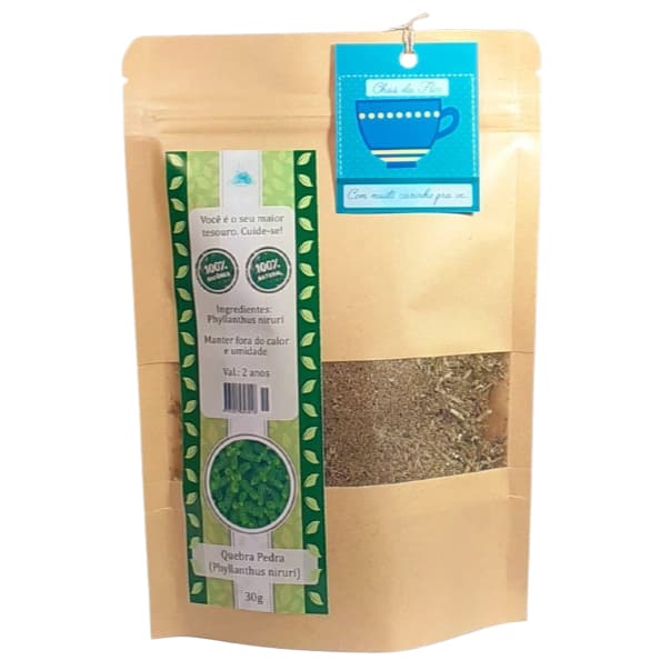 Chá de Quebra Pedra 100% Orgânico 30g (FAZEMOS SEU BLEND PERSONALIZADO COM AS ERVAS DISPONÍVEIS)
