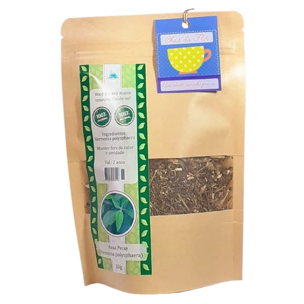 Chá de Assa Peixe 100% Orgânico 30g (FAZEMOS SEU BLEND PERSONALIZADO COM AS ERVAS DISPONÍVEIS)