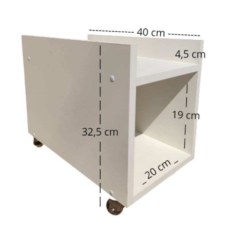 Suporte Para CPU Gabinete Setup e Estabilizador Nobreak Com Rodízios Escritório Home Office Gamer