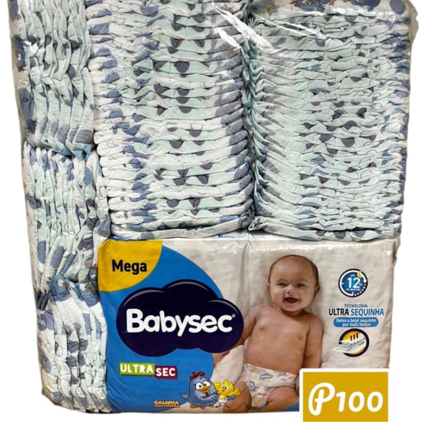 Fralda  INFANTIL Babysec Pacotão Econômico  ORIGINAL REVENDA BARATA  NOTURNA COM GARANTIA