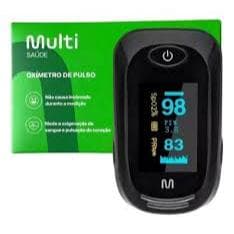 Oxímetro De Pulso Dedo Saturação Multilaser Idosos Preto