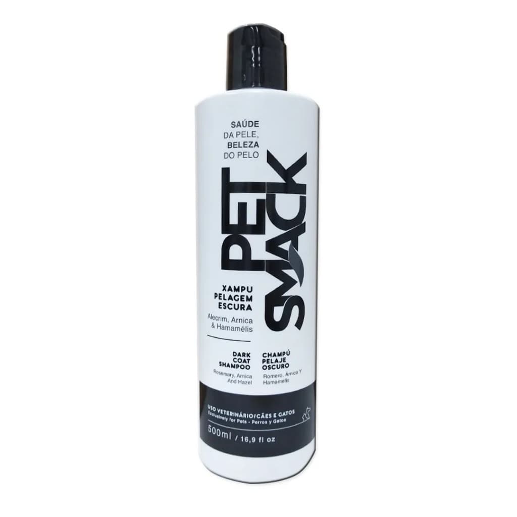 Shampoo Para Cães E Gatos Pelagem Escura 500ml Pet Smack