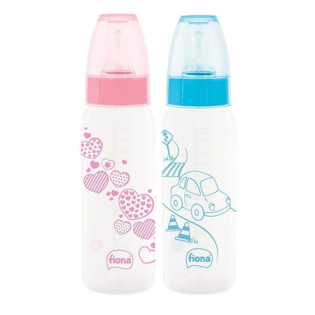 Mamadeira Lillo Fiona Bico Silicone Redondo Clássica 240ml Classica +6 Meses