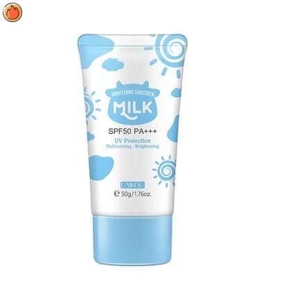 LAIKOU Protetor Solar Facial Leite Fps 50 + Hidratante Creme Fino Para Branqueamento Da Pele